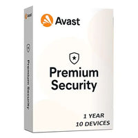 Avast Premium Security 2022 1 Year 10 Devices