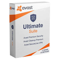 Avast Ultimate Suite Security 2022 10 Devices 2 Years VPN CleanUp AntiTrack