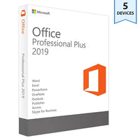 Microsoft Office 2019 Professional Plus 5PC Devices Lifetime Word Excel Outlook Access PowerPoint