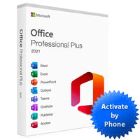 Microsoft Office 2021 Professional Plus Activate by Phone 1PC Device Lifetime Word Excel Outlook Access PowerPoint