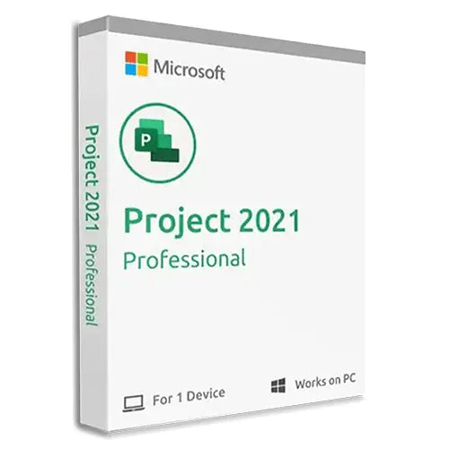 Microsoft Project 2021 Professional 1PC Device
