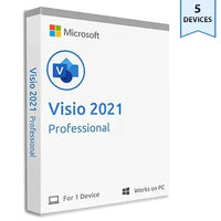 Microsoft Visio 2021 Professional 5PC Devices