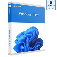 Microsoft Windows 11 Professional 64 Bit 5PC Devices Product Key Lifetime
