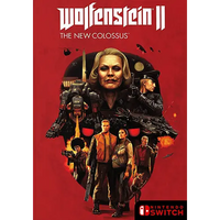 Wolfenstein II The New Colossus Nintendo Switch Game Key EU plus UK