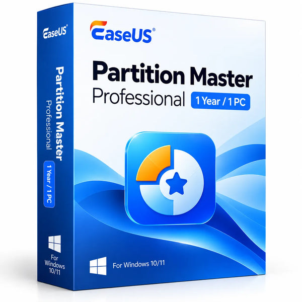EaseUS Partition Master Professional 1 Year 1 PC