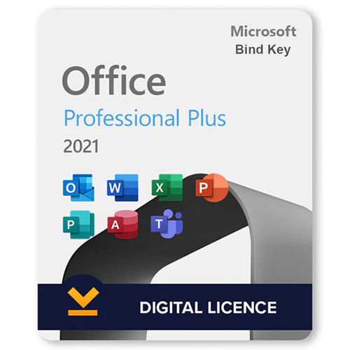 Microsoft Office 2021 Professional Plus | Lifetime Bind License Key | 1 PC | Instant Download