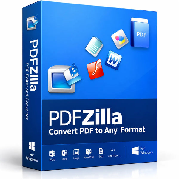PDFZilla Professional PDF Editing and Conversion
