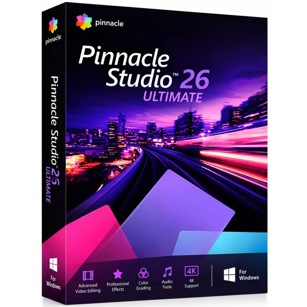 Pinnacle Studio Ultimate 26 Editing Software