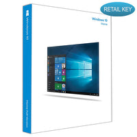 Microsoft Windows 10 Home 32/64 Bit 1PC Retail Product Key Lifetime