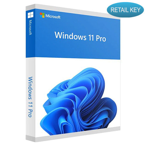 Microsoft Windows 11 Professional 64 Bit 1PC Lifetime Retail Product Key
