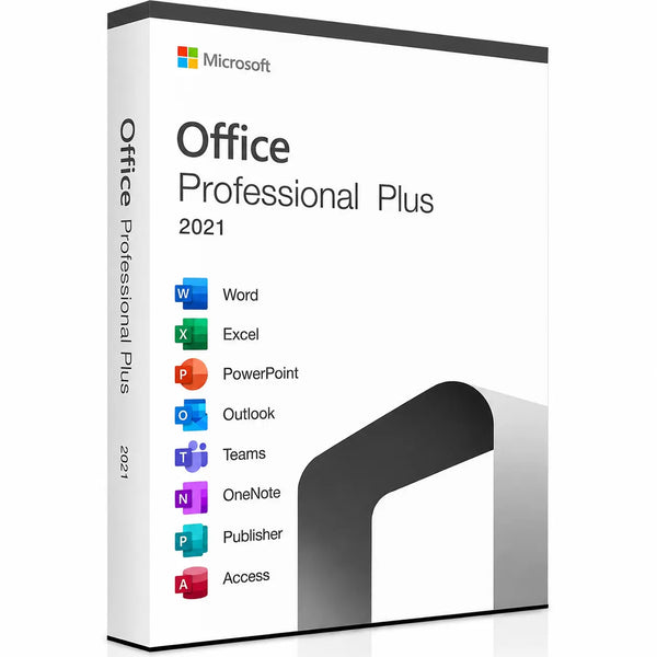 Microsoft Office 2021 Professional Plus | Bind License Key | 1 PC | Instant Download