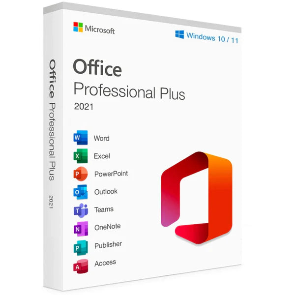 Microsoft Office 2021 Professional Plus 1PC Device Lifetime Word Excel Outlook Access PowerPoint