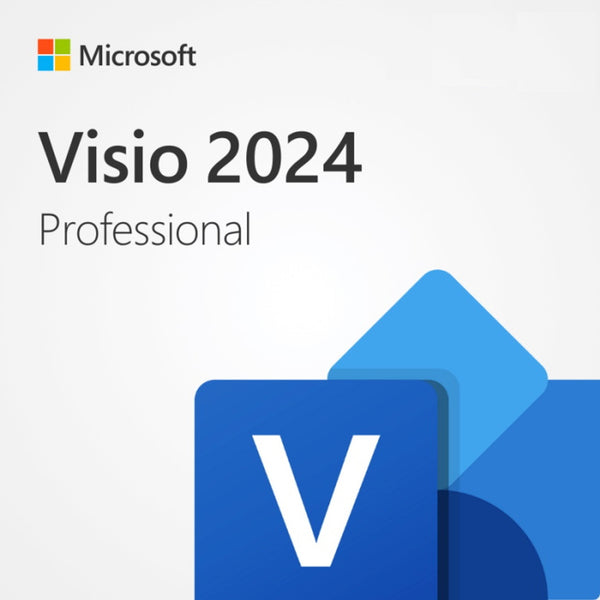 Microsoft Visio 2024 Professional 1 PC Windows Lifetime Product License Key